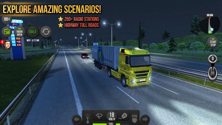 European Truck Simulator Game Template – Unity Source Code Ready Project screenshot 2