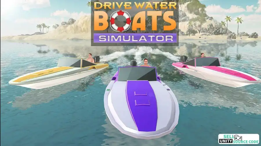 Extreme Boat Driving Simulator SellUnitySourceCode screenshot 2