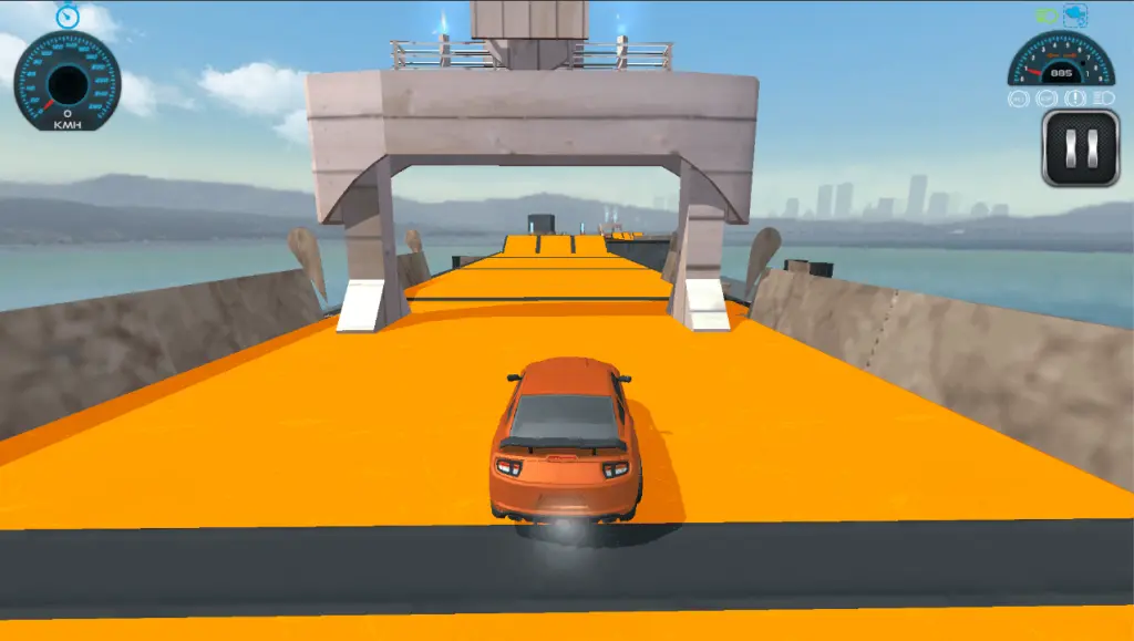 Extreme Mega Ramp Race – Ramp Stunt Car Games SellUnitySourceCode screenshot 4
