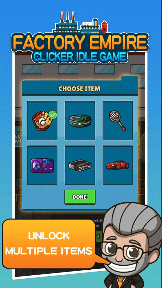 Factory Empire: Idle Clicker Tycoon Unity Source Code – Industry Automation screenshot 5