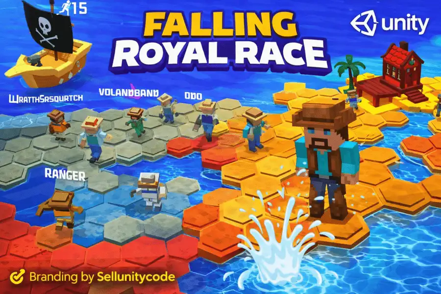 Falling Royal Race source code