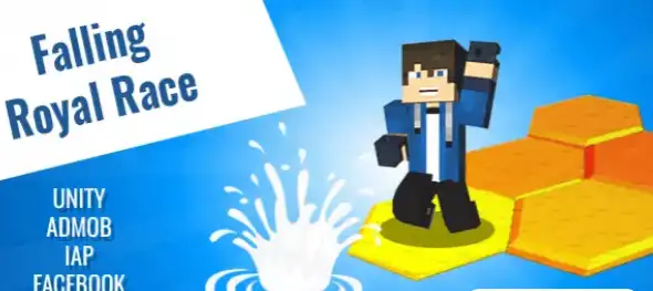 Falling Royal Race SellUnitySourceCode source code