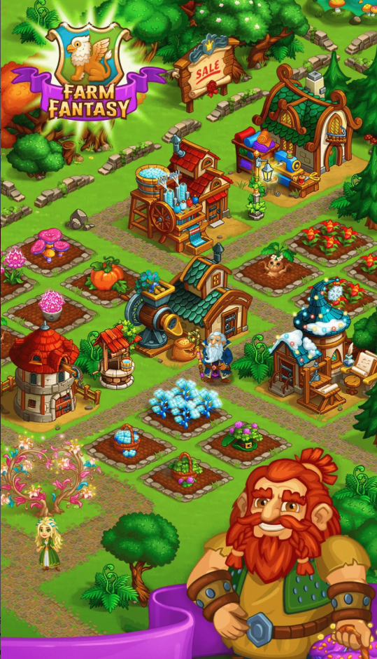 Farm Fantasy: Fantastic Beasts Unity Source Code – Magical Farming RPG Game Template screenshot 3