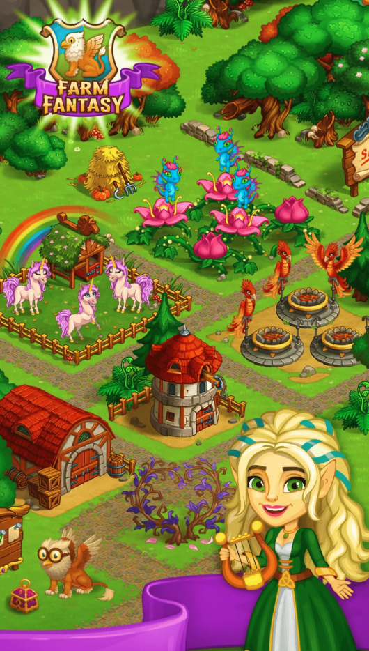 Farm Fantasy: Fantastic Beasts Unity Source Code – Magical Farming RPG Game Template screenshot 4