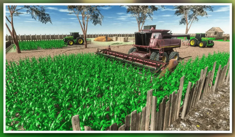 Farm Tractor Simulator: Village Farming 3D screenshot 6