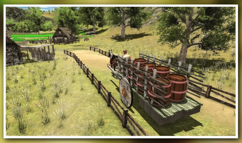 Farm Tractor Simulator: Village Farming 3D screenshot 9