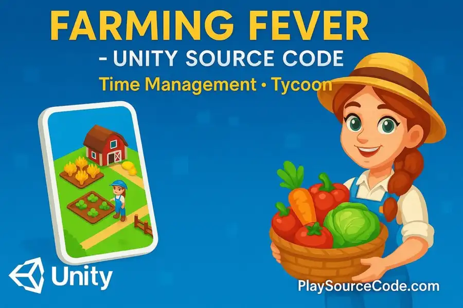 Farming Fever Farming Game – Unity Source Code source code