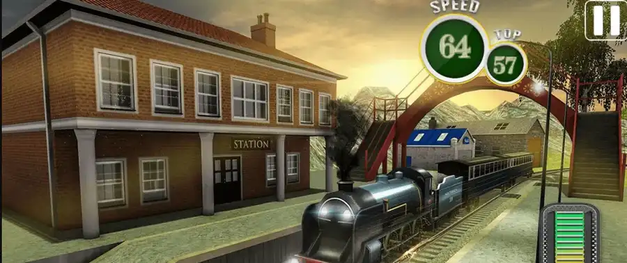 Fast Euro Train Driver Sim: Train Games 3D SellUnitySourceCode source code