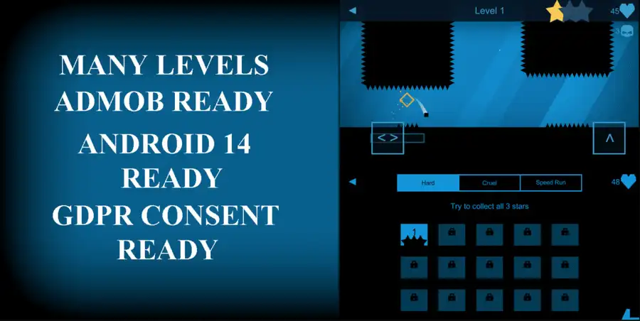 Faster And Faster – Unity App Template screenshot 2