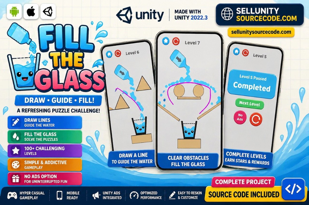 Fill the Glass - Unity Source Code source code