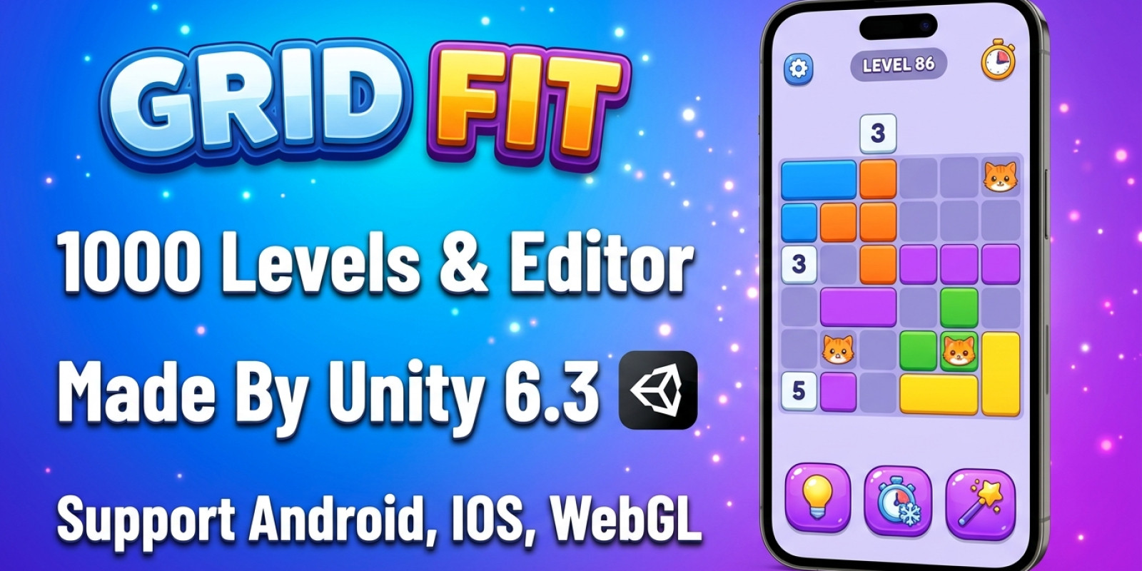 Fill The Grid - Unity Source Code screenshot 7