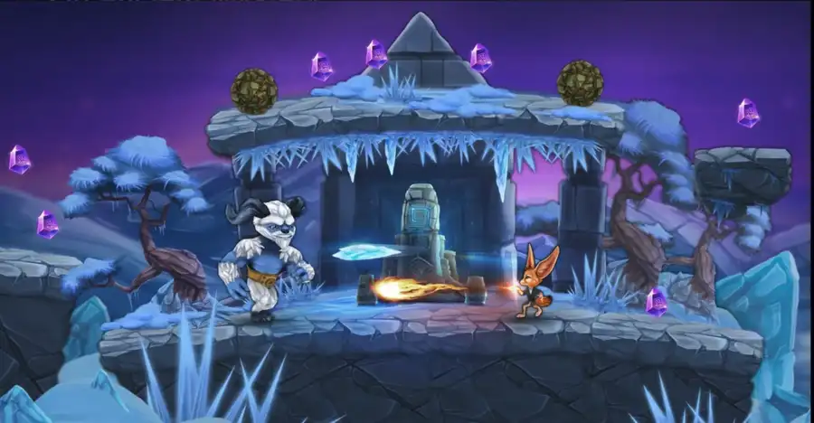 Fin Ancient Mystery platformer SellUnitySourceCode  screenshot 4