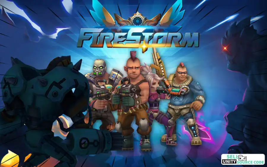 FireStorm Squad SellUnitySourceCode screenshot 2