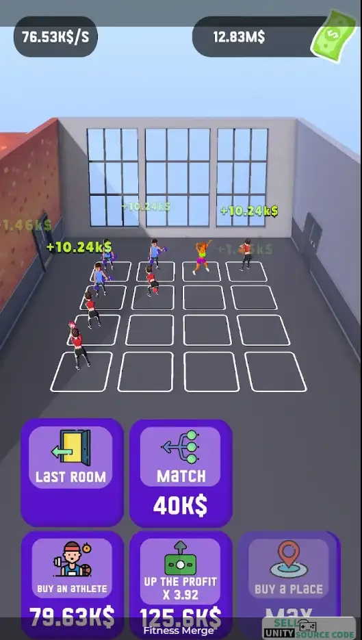 Fitness Merge SellUnitySourceCode screenshot 4