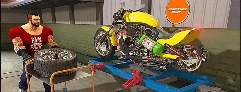 Flat Tire Car Mechanic Simulator SellUnitySourceCode 