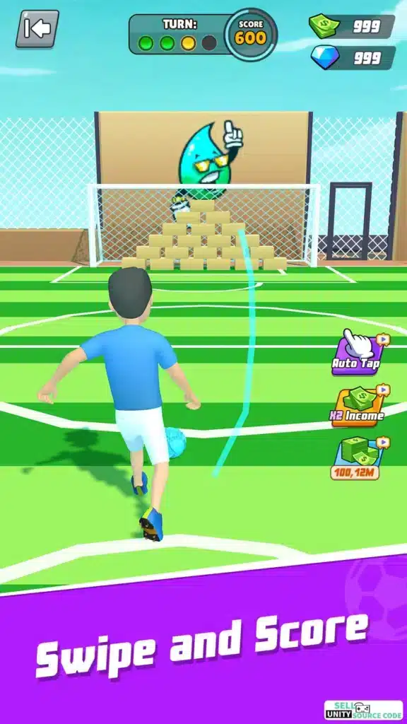 Flick Football Best Quality Unity Codes 2024 SellUnitySourceCode  screenshot 5
