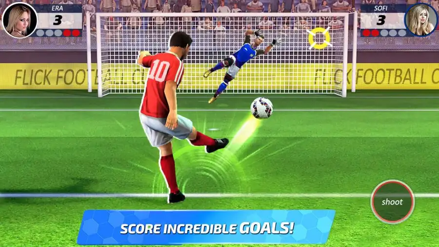 Flick Football Game SellUnitySourceCode  screenshot 5