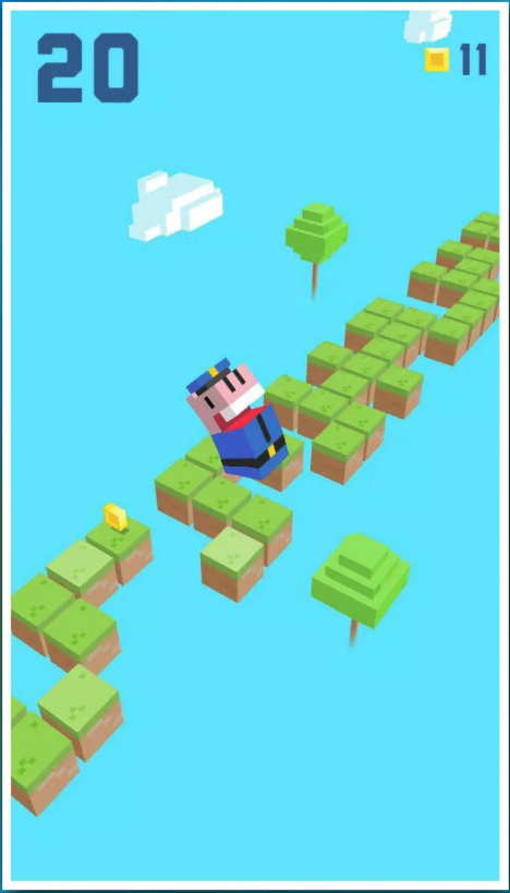 Flip Hippo Unity Source Code – Funny One-Touch Jumping Casual Game | SellUnitySourceCode.com screenshot 3