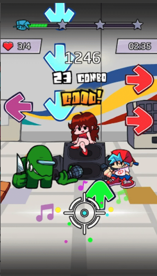 FNF Funkin Night:Music Friends screenshot 4