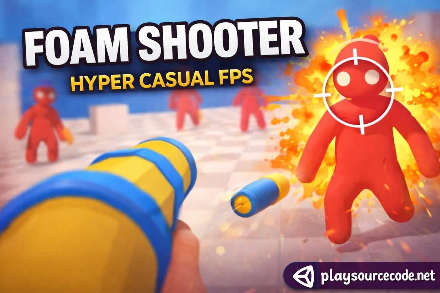 Foam Shooter | Template + Editor source code