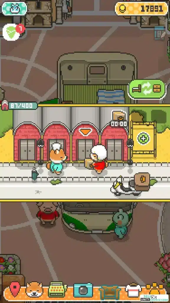 Food Truck Pup: Cooking Chef SellUnitySourceCode screenshot 4