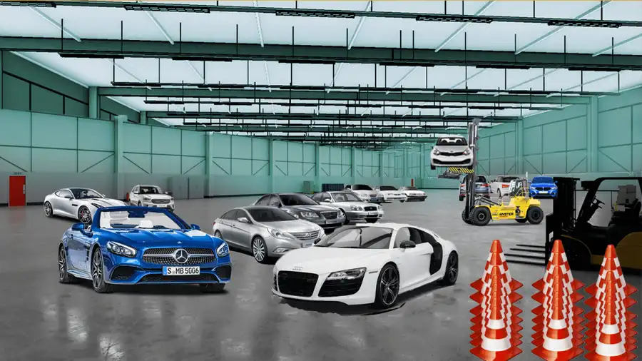 Forklifter Simulator : Wrong Car Parking SellUnitySourceCode screenshot 2
