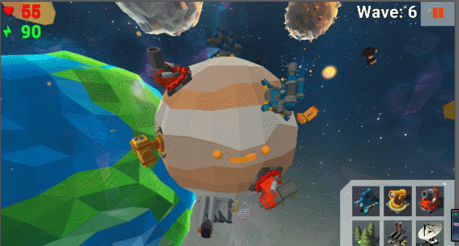 Fortaterra - Save the Planet | 3D TD screenshot 5