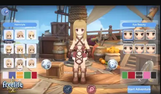 Freelife Origin World | MMORPG SellUnitySourceCode screenshot 3