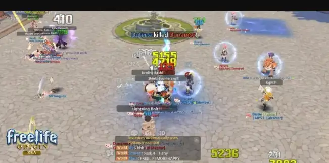 Freelife Origin World | MMORPG SellUnitySourceCode screenshot 4