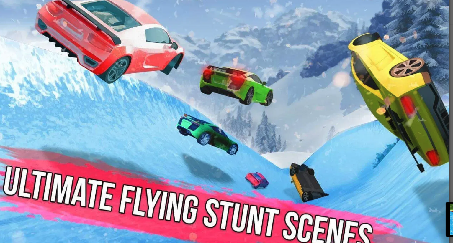 Frozen Water Slide Car Race - Aqua Park Adventure screenshot 8
