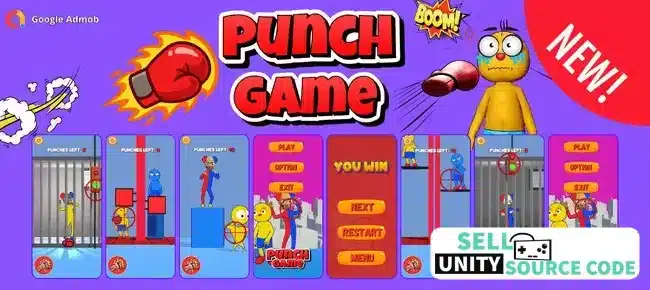 FunPunching : Annoying Clown SellUnitySourceCode screenshot 2