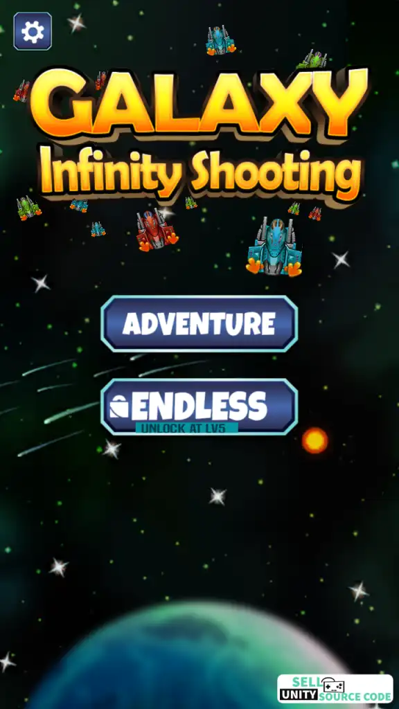 Galaxy Infinity Shooting SellUnitySourceCode  screenshot 4