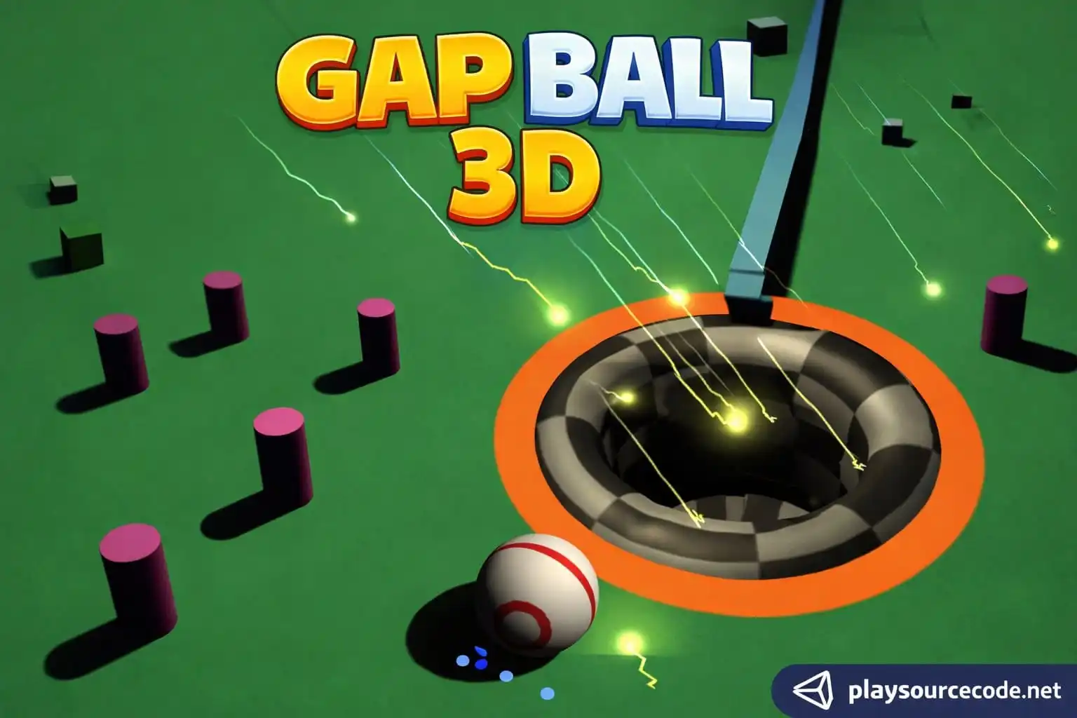 Gap Ball 3D Hyper Casual Game source code