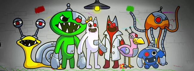 Garten of Rainbow Monsters SellUnitySourceCode  screenshot 2
