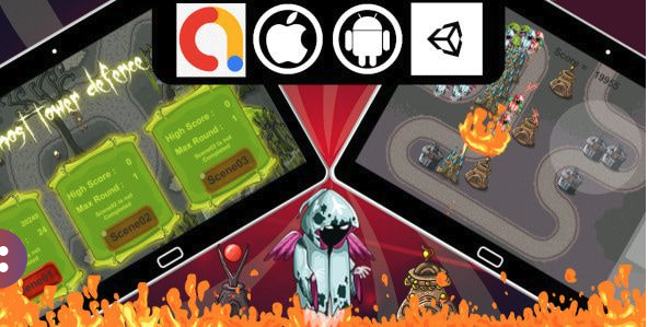 Ghost Tower Defence – Unity Tower Defence Game source code