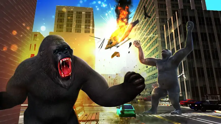 Gorilla Rampage City Smasher Games: City Attack 3D SellUnitySourceCode screenshot 5