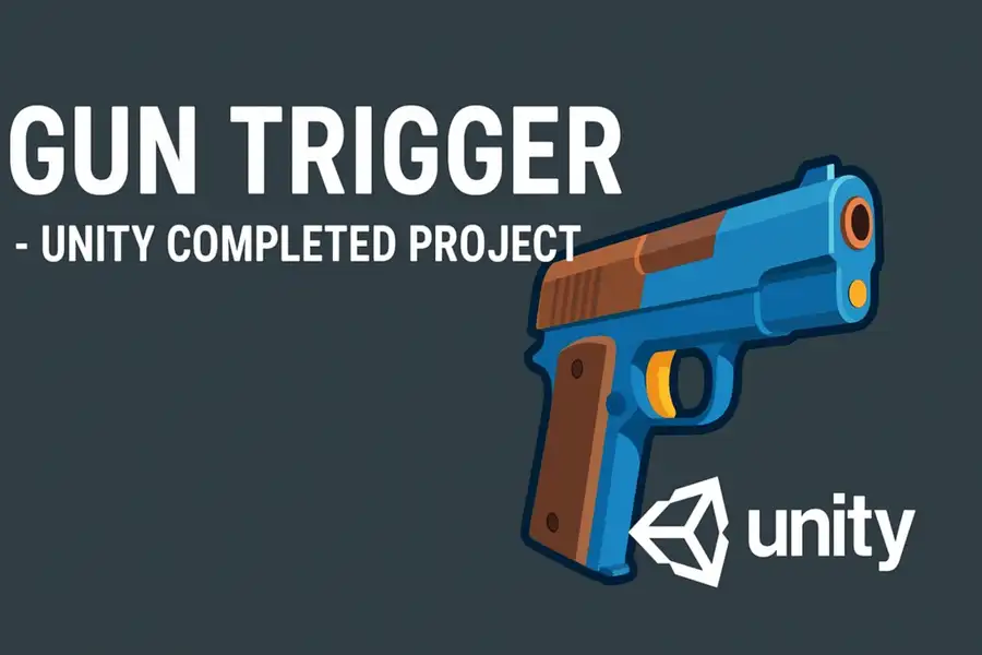 Gun Trigger – Unity Completed Project source code