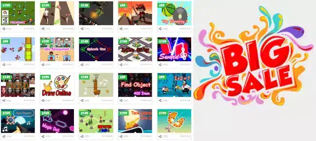 GVT Studio’s Spring Mega Bundle Sale: 20 Games SellUnitySourceCode  screenshot 5