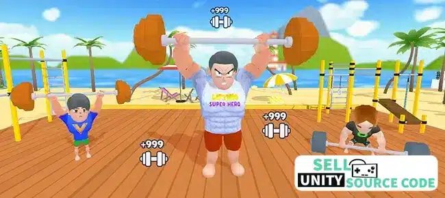 Gym Lifting Hero: Tile Master SellUnitySourceCode source code
