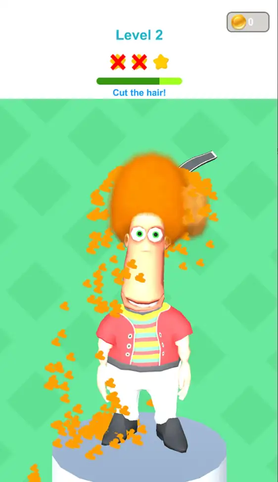 Hair Cutting Puzzle – Trending Hyper Casual Game SellUnitySourceCode screenshot 4