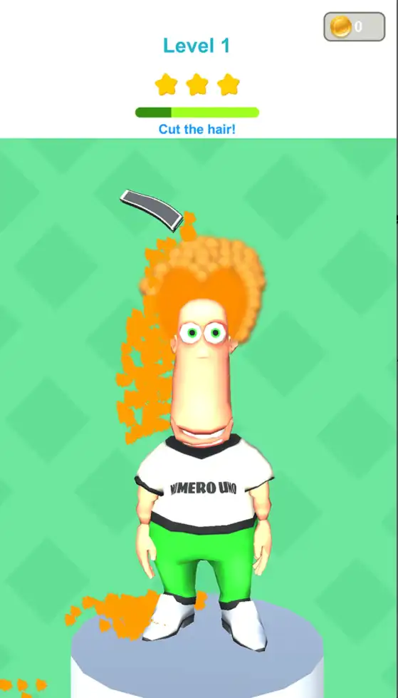 Hair Cutting Puzzle – Trending Hyper Casual Game SellUnitySourceCode screenshot 5