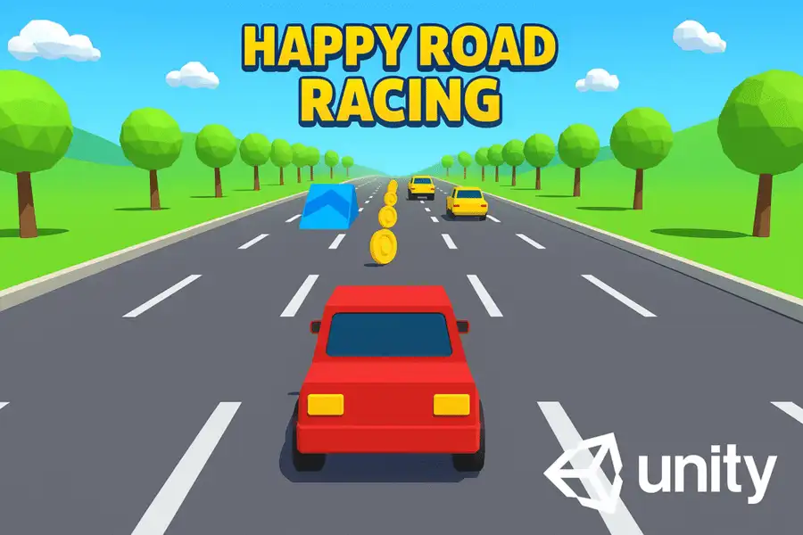 Happy Road Racing screenshot 2
