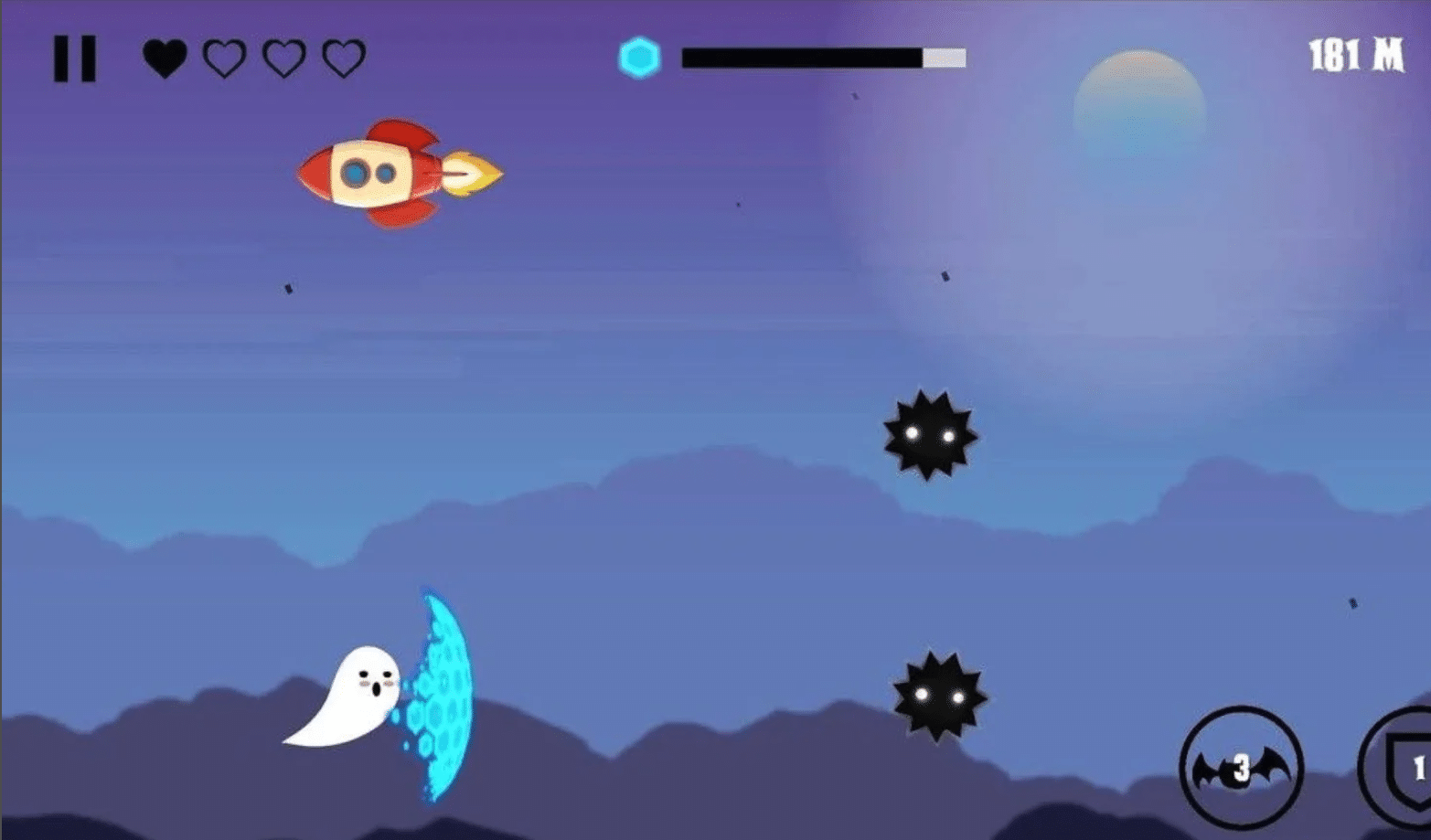Haunty – 2D Endless Runner Arcade Game screenshot 4