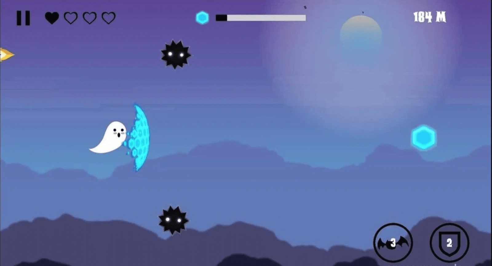 Haunty – 2D Endless Runner Arcade Game screenshot 5