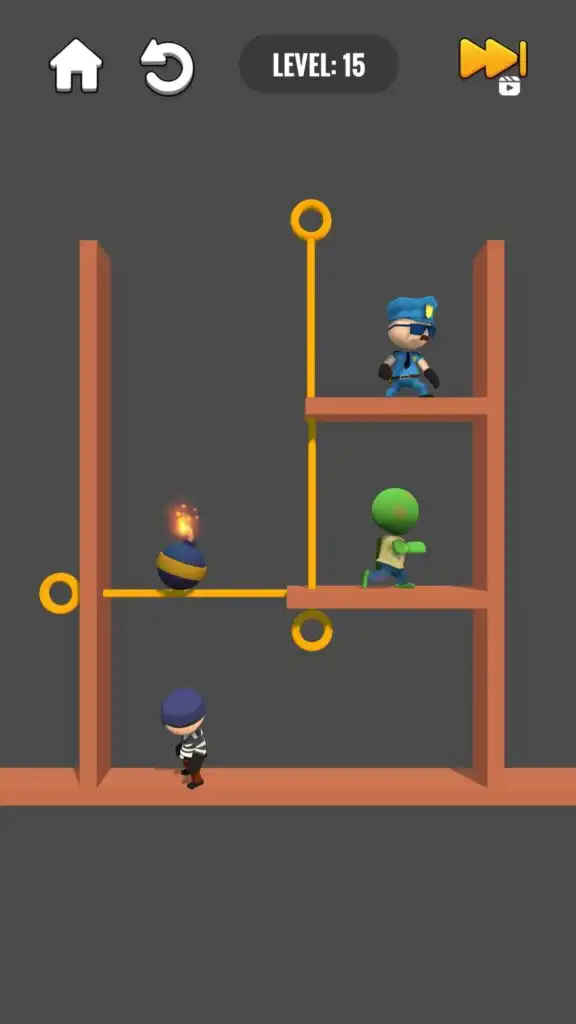 Help Police: Pull The Pin 3D SellUnitySourceCode  screenshot 4