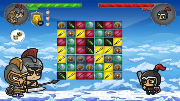Heroes Match 3 RPG Unity Source Code – Adventure Battle Puzzle Game screenshot 5