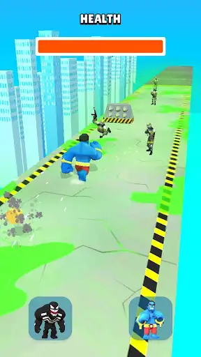 Heroic Run: Change or Lose SellUnitySourceCode screenshot 2