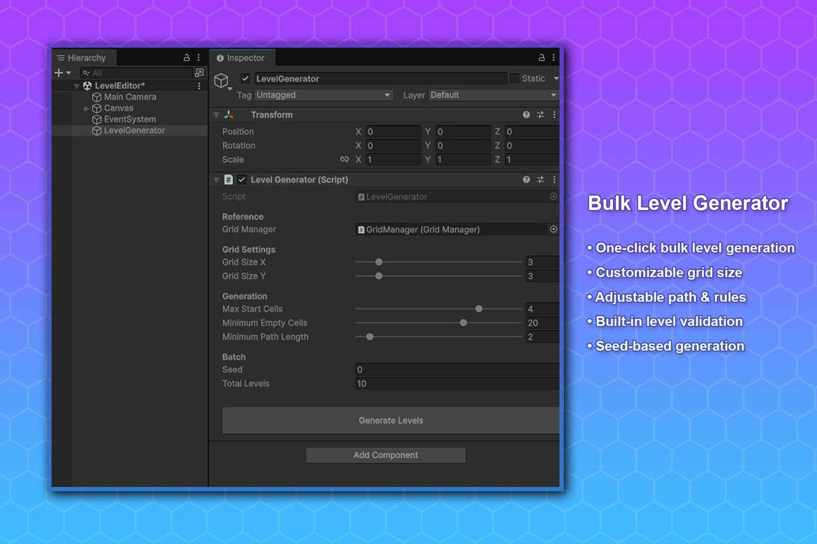 Hexa Path Fill - Unity Project screenshot 3