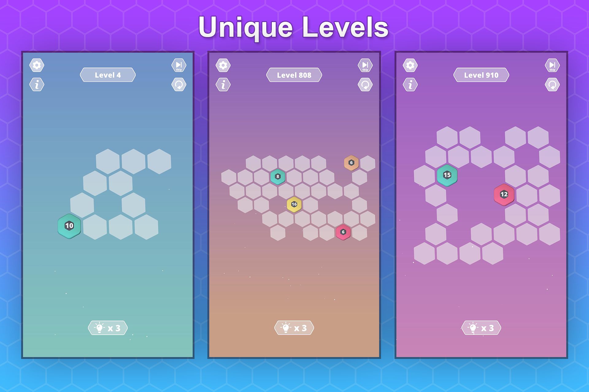 Hexa Path Fill - Unity Project screenshot 3