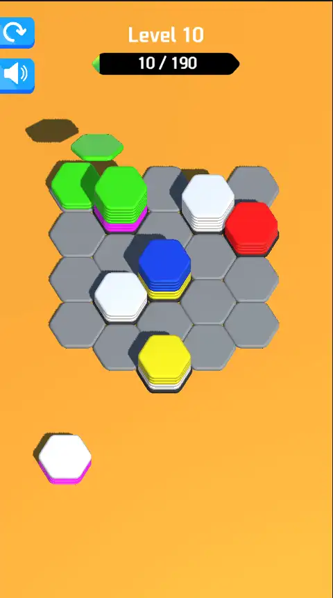 Hexa Sort 3D Puzzle Trending Game Sell Unity Source Code screenshot 2